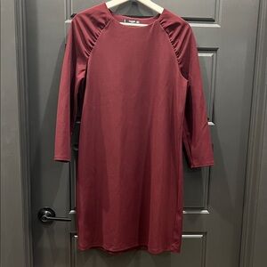 Elegant Burgundy Dress MANGO size 6